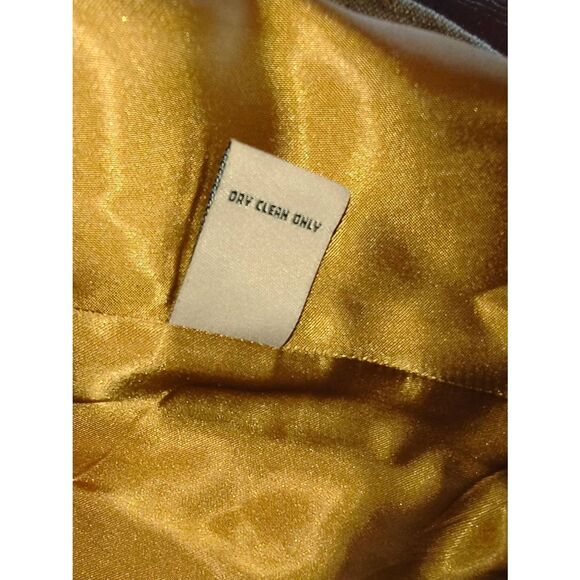 L.L.Bean women's wool silk-blend blazer muted green tweed vintage Size Small pet - Picture 11 of 13